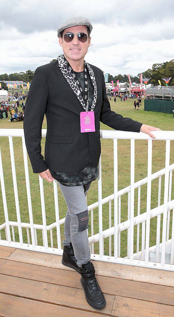 Dancing with the Stars judge Julian Benson at the #3Disco area at the sold-out three-day festival Electric Picnic at Stradbally, Co. Laois. Picture: Brian McEvoy