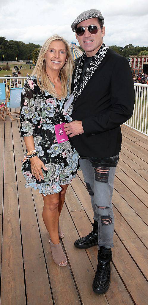 Karen McEvoy and Julian Benson at the #3Disco area at the sold-out three-day festival Electric Picnic at Stradbally, Co. Laois. Picture: Brian McEvoy