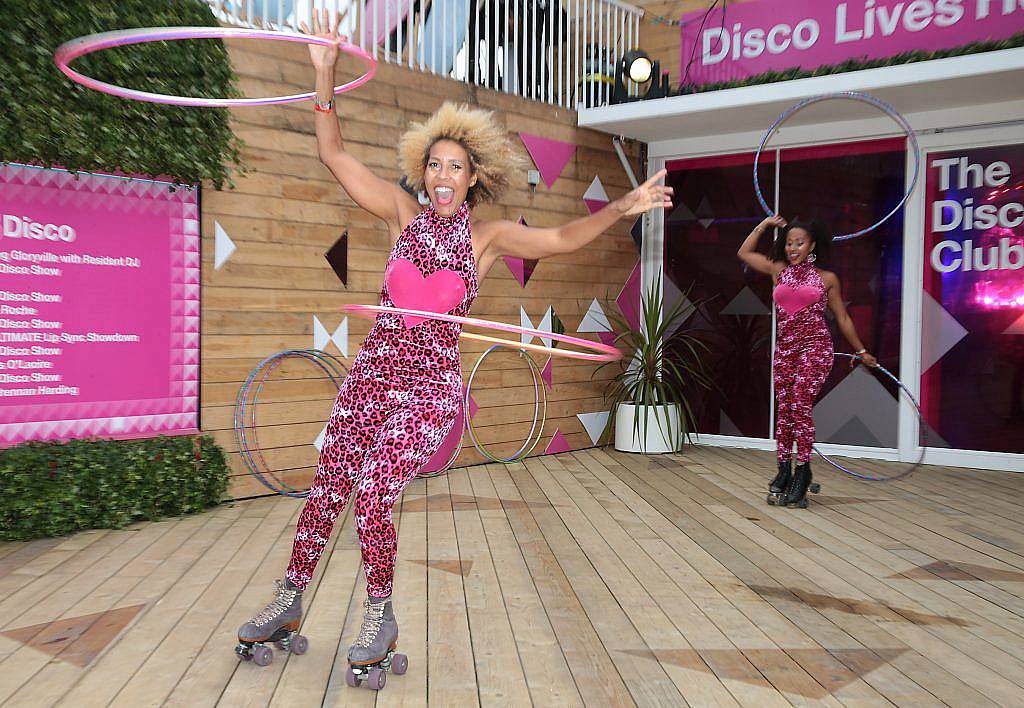 Tinuke and Obe at the #3Disco area at the sold-out three-day festival Electric Picnic at Stradbally, Co. Laois. Picture: Brian McEvoy