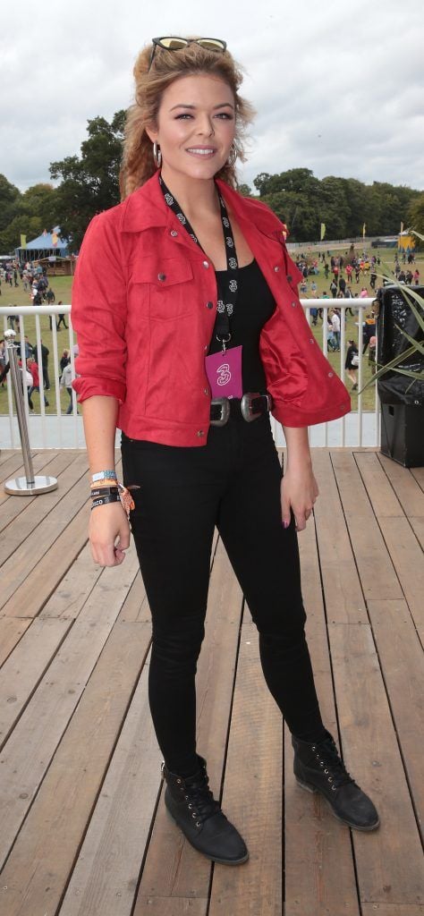 Doireann Garrihy at the #3Disco area at the sold-out three-day festival Electric Picnic at Stradbally, Co. Laois. Picture: Brian McEvoy