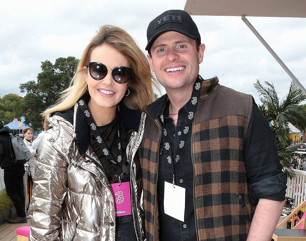 Aoibhin Garrihy and John Burke at the #3Disco area at the sold-out three-day festival Electric Picnic at Stradbally, Co. Laois. Picture: Brian McEvoy