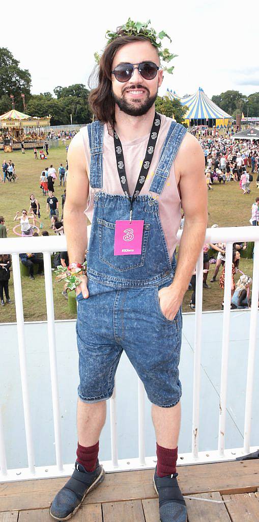 Deric Hartigan at the #3Disco area at the sold-out three-day festival Electric Picnic at Stradbally, Co. Laois. Picture: Brian McEvoy