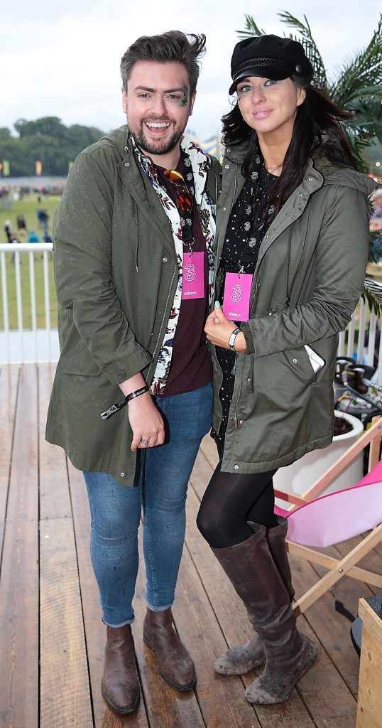 James Patrice Butler and Suzy Griffin at the #3Disco area at the sold-out three-day festival Electric Picnic at Stradbally, Co. Laois. Picture: Brian McEvoy