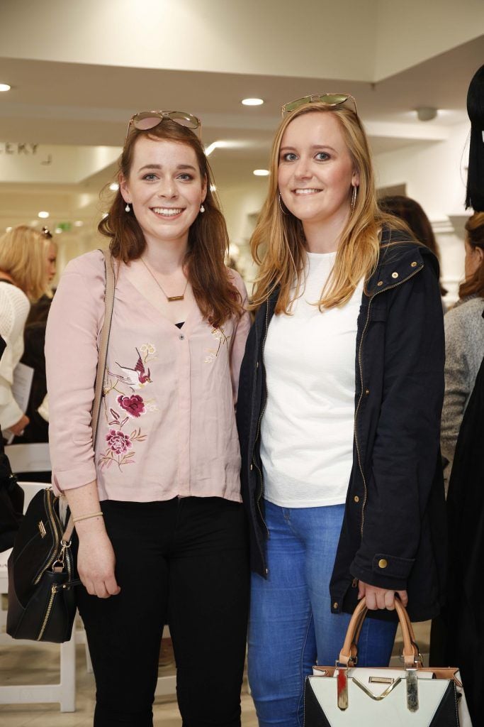 Valerie and Wendy Walker at the Pippa O'Connor 'Step into Style' event in the newly opened Arnotts Shoe Gallery. Picture: Conor McCabe Photography.