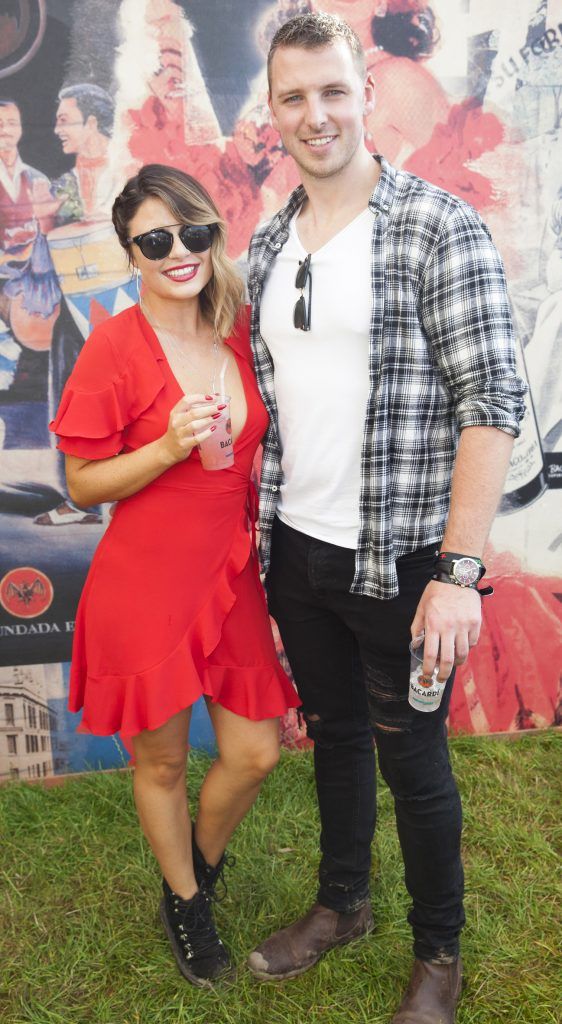 Pictured are Lauren Arthurs and John O'Flynn enjoying Stradbally's ultimate party at Casa Bacardi 2017. Bacardi rum returned to a sold out Electric Picnic, boasting a stellar line-up of international DJ's as well as top home grown Irish talent. Picture: Kinlan Photography.