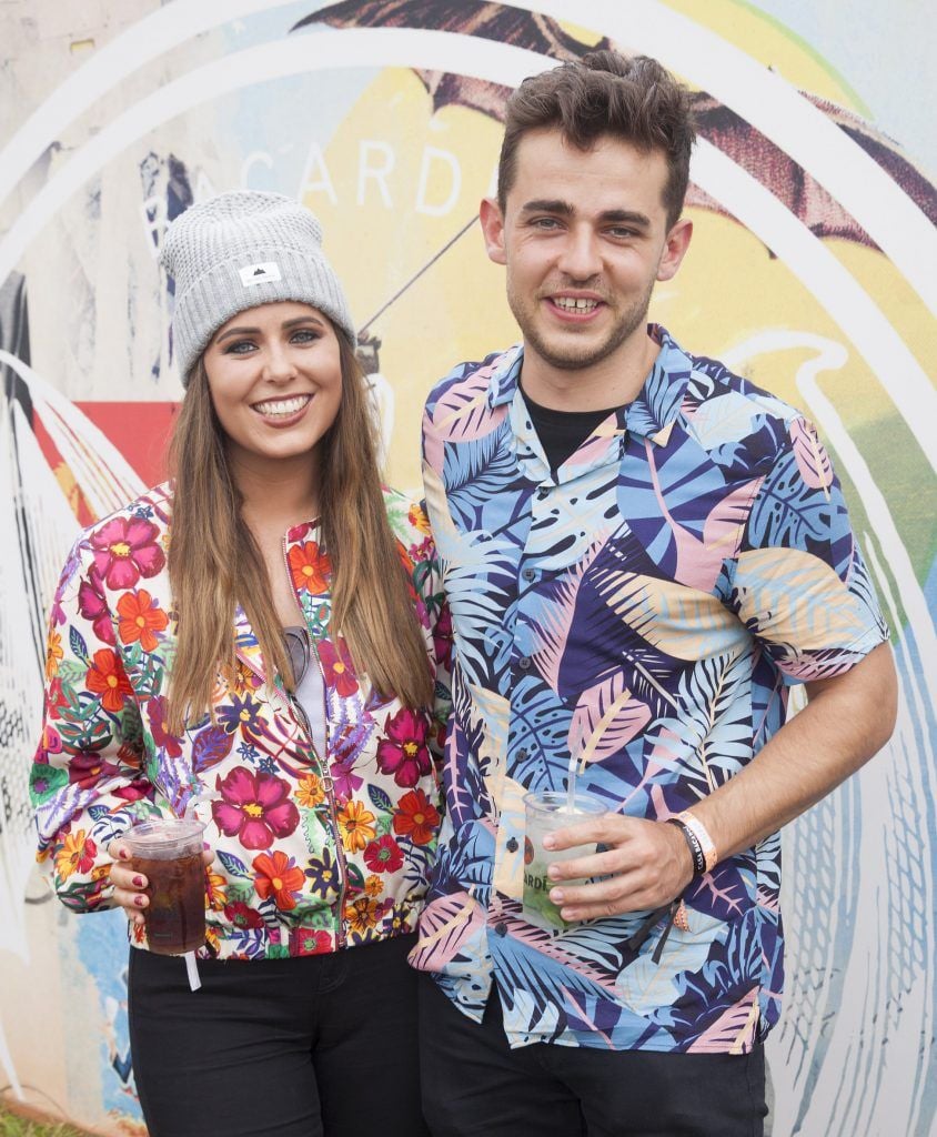 Pictured are Caoimhe O'Riordan and Stephen Gallagher enjoying Stradbally's ultimate party at Casa Bacardi 2017. Bacardi rum returned to a sold out Electric Picnic, boasting a stellar line-up of international DJ's as well as top home grown Irish talent. Picture: Kinlan Photography.