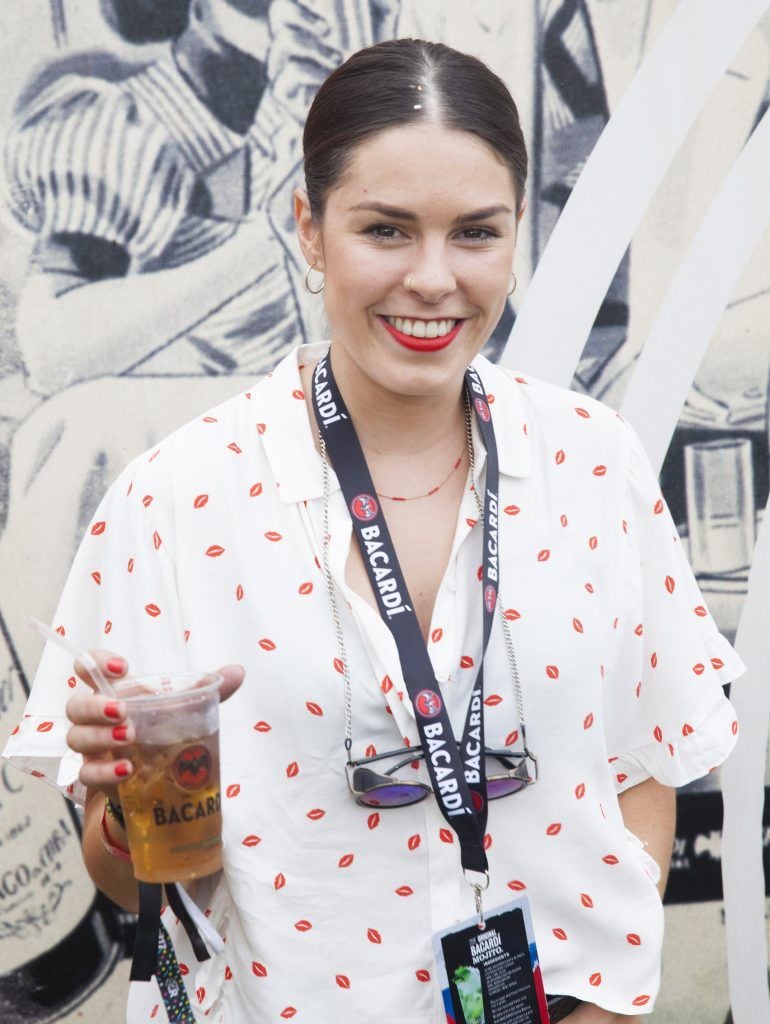Pictured is Michelle Dunne enjoying Stradbally's ultimate party at Casa Bacardi 2017. Bacardi rum returned to a sold out Electric Picnic, boasting a stellar line-up of international DJ's as well as top home grown Irish talent. Picture: Kinlan Photography.
