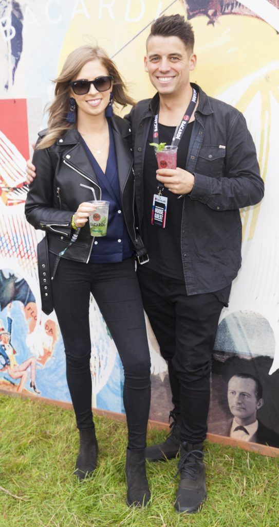Pictured are Alison Brazil and Doug Leddin enjoying Stradbally's ultimate party at Casa Bacardi 2017. Bacardi rum returned to a sold out Electric Picnic, boasting a stellar line-up of international DJ's as well as top home grown Irish talent. Picture: Kinlan Photography.