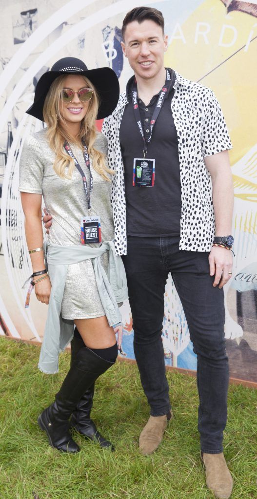 Pictured are Fiona Creely and Eamon Fennell enjoying Stradbally's ultimate party at Casa Bacardi 2017. Bacardi rum returned to a sold out Electric Picnic, boasting a stellar line-up of international DJ's as well as top home grown Irish talent. Picture: Kinlan Photography.