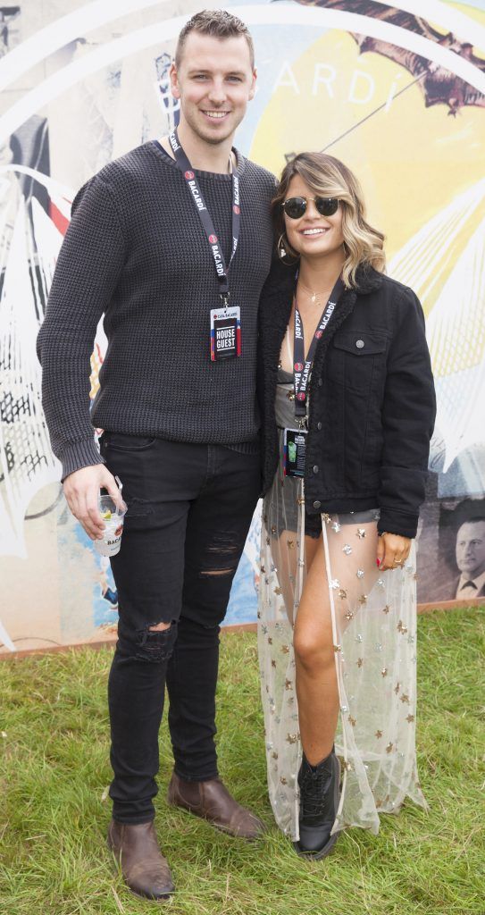 Pictured are John O'Flynn and Lauren Arthurs enjoying Stradbally's ultimate party at Casa Bacardi 2017. Bacardi rum returned to a sold out Electric Picnic, boasting a stellar line-up of international DJ's as well as top home grown Irish talent. Picture: Kinlan Photography.
