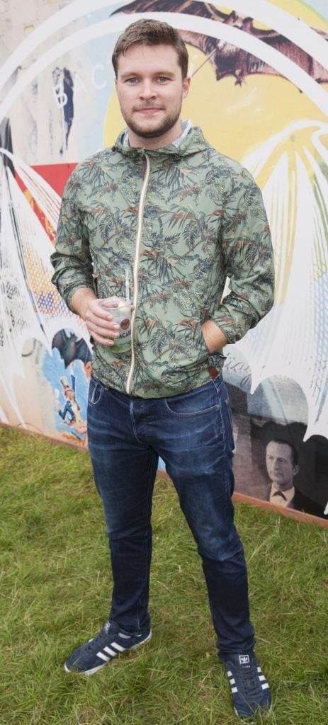 Pictured is Jack Reynor enjoying Stradbally's ultimate party at Casa Bacardi 2017. Bacardi rum returned to a sold out Electric Picnic, boasting a stellar line-up of international DJ's as well as top home grown Irish talent. Picture: Kinlan Photography.