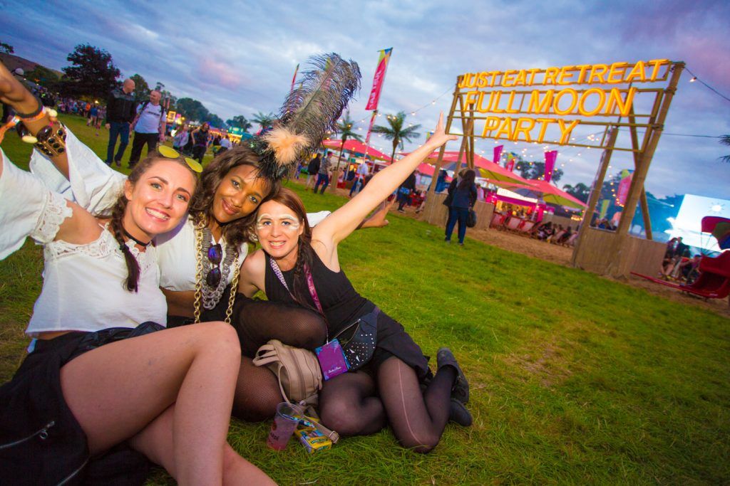 Pictured at the Just Eat Retreat Full Moon Party. The first ever Full Moon Party at Electric Picnic proved to be a crowd pleaser for picnic goers as they experienced a taste of Thailand. Photo by Allen Kiely