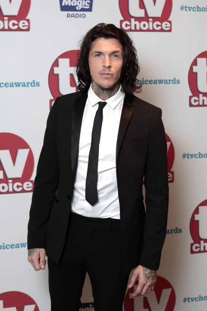 Steven 'Sketch' Porter arrives for the TV Choice Awards at The Dorchester on September 4, 2017 in London, England.  (Photo by John Phillips/Getty Images)