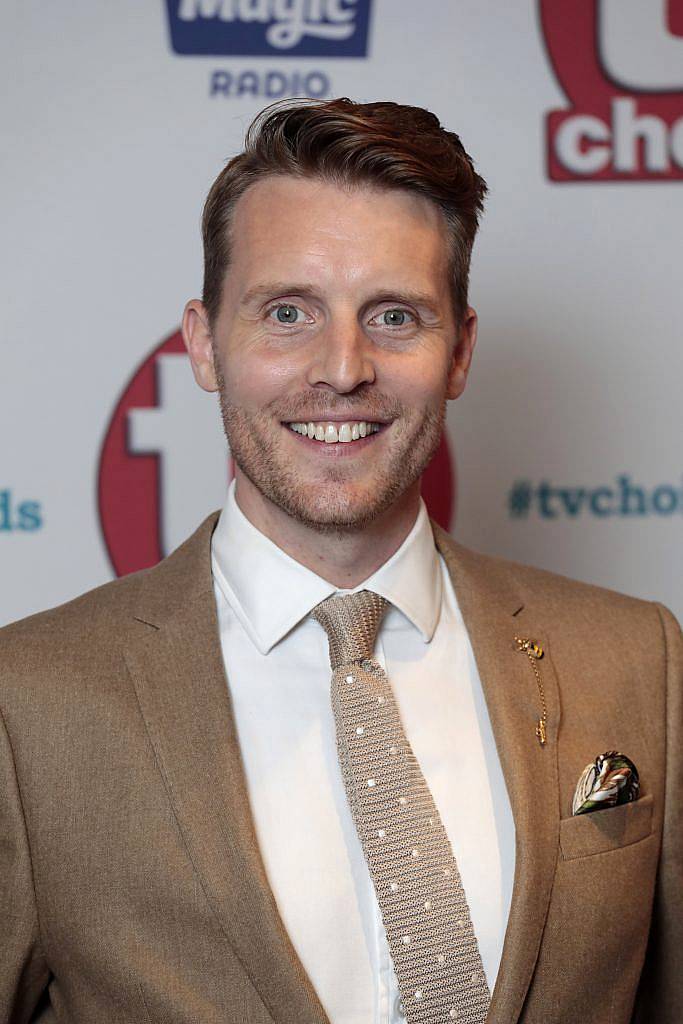 Chris Harper arrives for the TV Choice Awards at The Dorchester on September 4, 2017 in London, England.  (Photo by John Phillips/Getty Images)