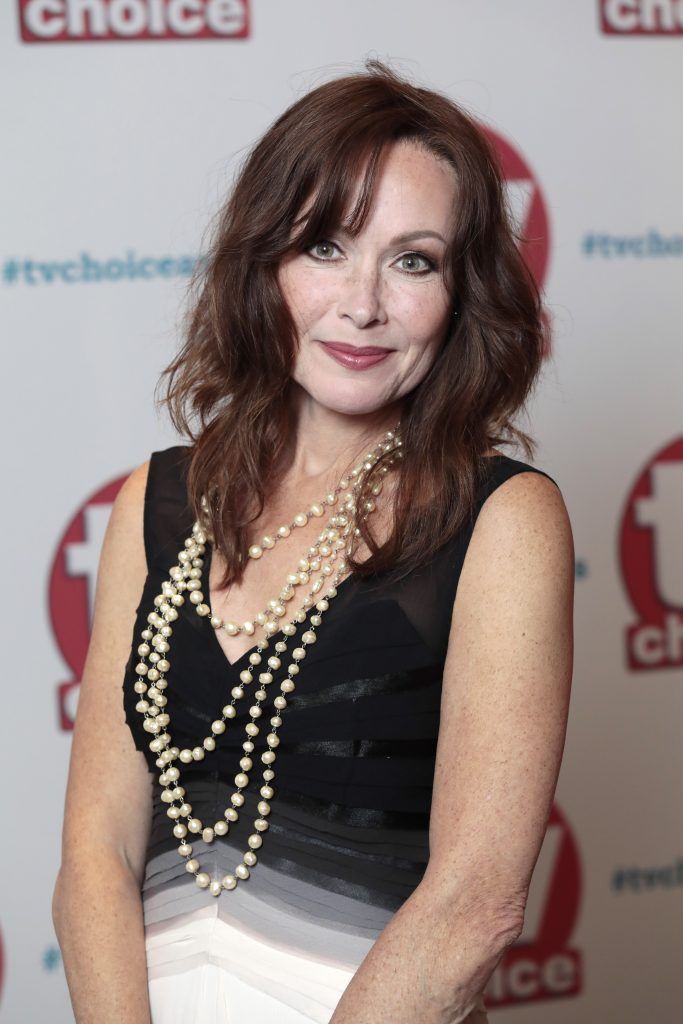 Amanda Mealing arrives for the TV Choice Awards at The Dorchester on September 4, 2017 in London, England.  (Photo by John Phillips/Getty Images)