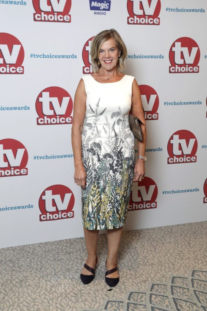 Carolyn Pickles arrives for the TV Choice Awards at The Dorchester on September 4, 2017 in London, England.  (Photo by John Phillips/Getty Images)