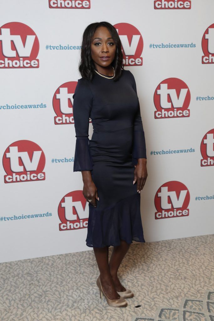 Diane Parish arrives for the TV Choice Awards at The Dorchester on September 4, 2017 in London, England.  (Photo by John Phillips/Getty Images)