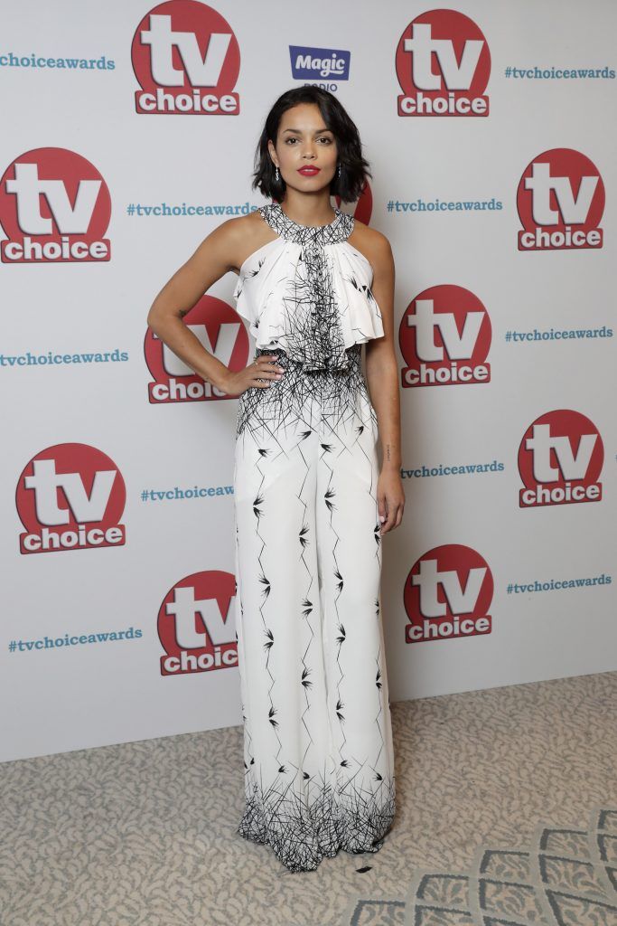 Georgina Campbell arrives for the TV Choice Awards at The Dorchester on September 4, 2017 in London, England.  (Photo by John Phillips/Getty Images)