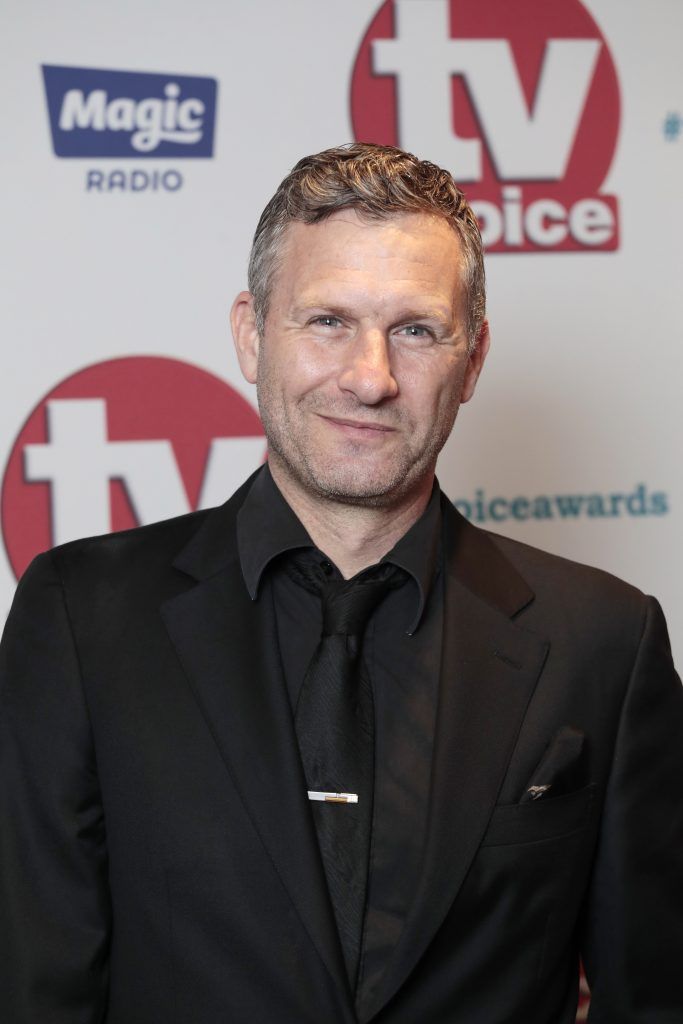 Adam Hills arrives for the TV Choice Awards at The Dorchester on September 4, 2017 in London, England.  (Photo by John Phillips/Getty Images)
