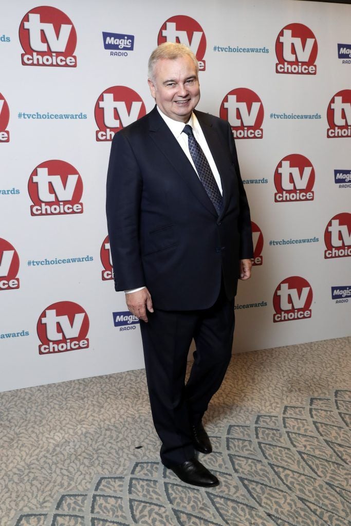 Eamonn Holmes arrives for the TV Choice Awards at The Dorchester on September 4, 2017 in London, England.  (Photo by John Phillips/Getty Images)