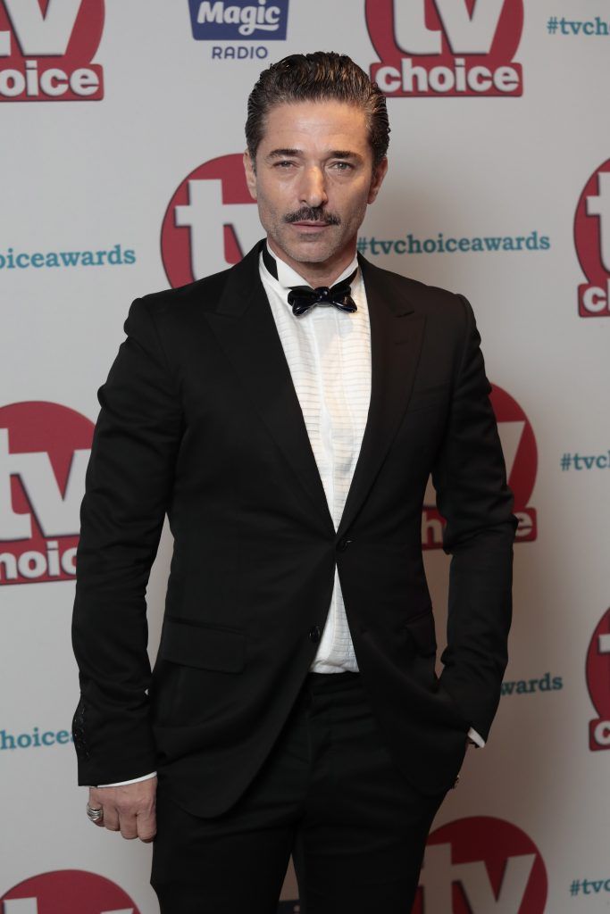 Jake Canuso arrives for the TV Choice Awards at The Dorchester on September 4, 2017 in London, England.  (Photo by John Phillips/Getty Images)