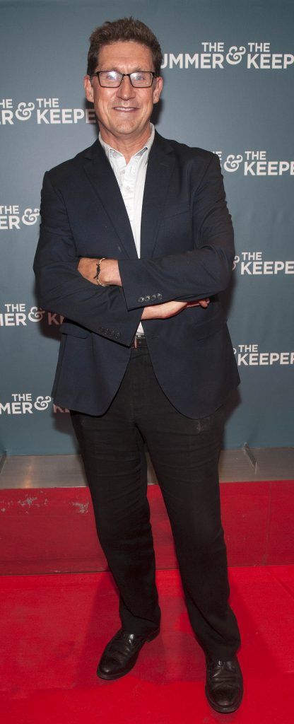 Eamon Ryan at the Irish premiere of The Drummer & The Keeper at the Light House Cinema, Smithfield. Photo by Patrick O'Leary