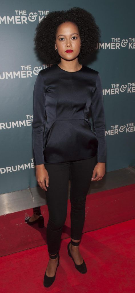 Thabi Nkoala at the Irish premiere of The Drummer & The Keeper at the Light House Cinema, Smithfield. Photo by Patrick O'Leary