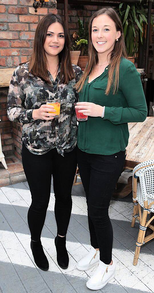 Amy O Driscoll and Jillian McDonagh at the launch of 2FM presenter Ciara King's new book 'Ciara's Diary' at House, Dublin. Picture by Brian McEvoy