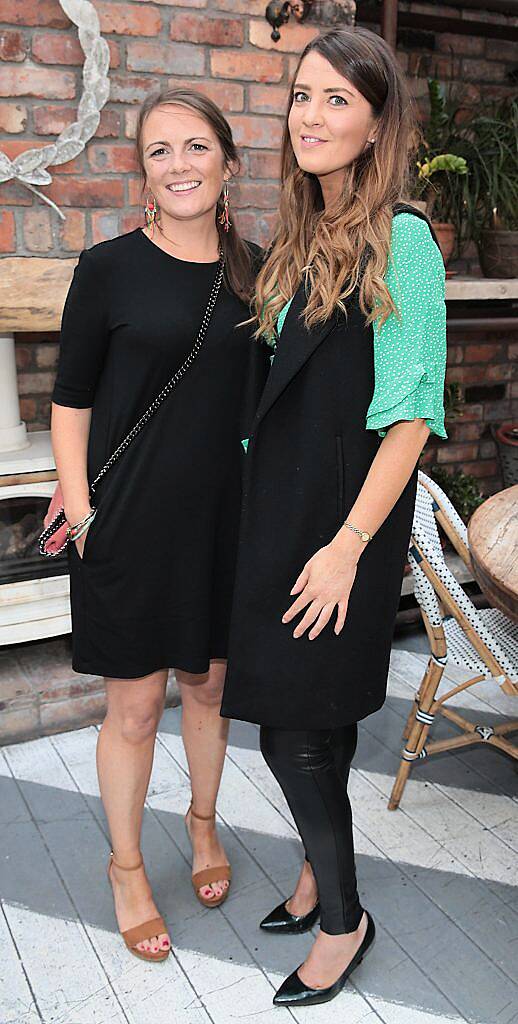 Noelle de Courcy and  Fianna O Donnell at the launch of 2FM presenter Ciara King's new book 'Ciara's Diary' at House, Dublin. Picture by Brian McEvoy