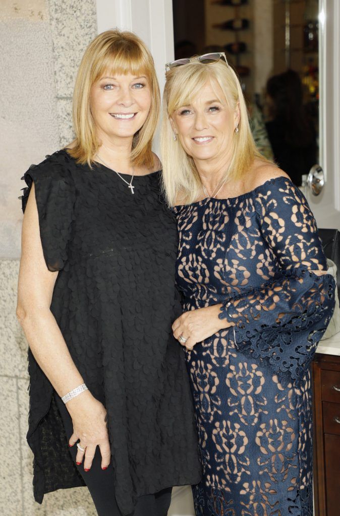 Cathy Crinigan and Lorraine Carrick  at the annual ISPCC Brown Thomas Fashion Show and Luncheon at the Intercontinental Hotel in Ballsbridge on Friday 1st September 2017. Photo by Kieran Harnett
