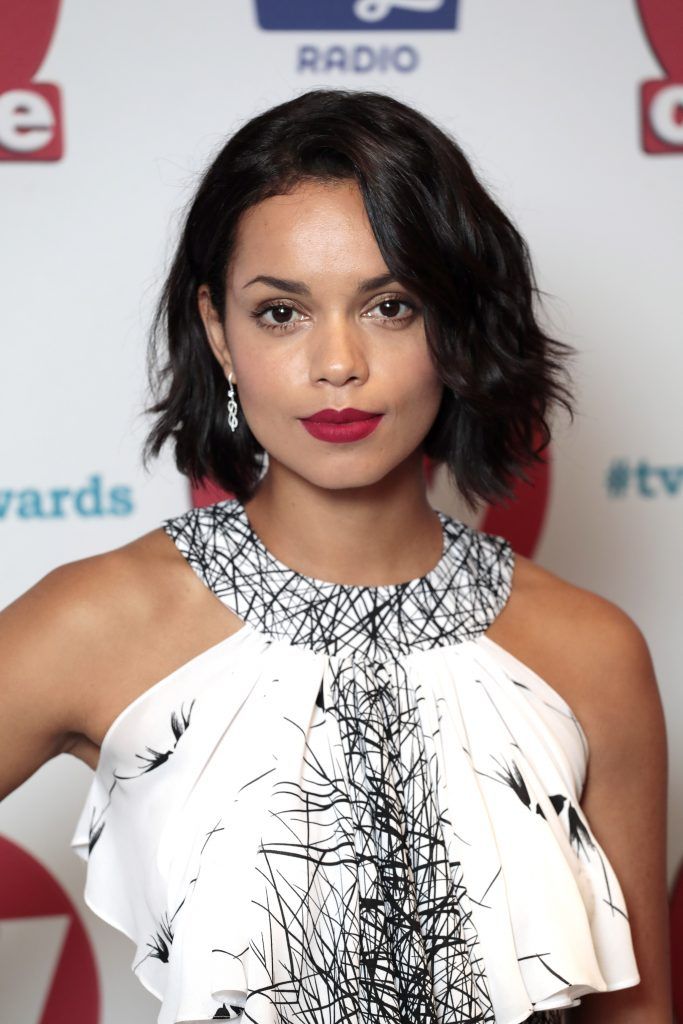 Georgina Campbell arrives for the TV Choice Awards at The Dorchester on September 4, 2017 in London, England.  (Photo by John Phillips/Getty Images)