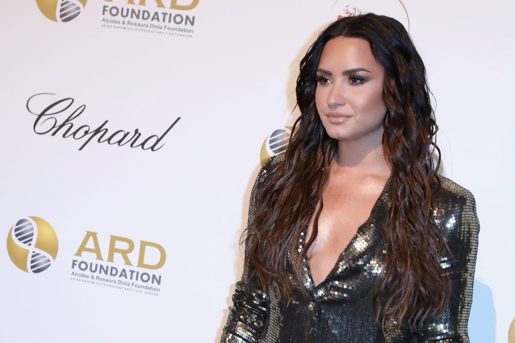 Demi Lovato attends the Alcides & Rosaura (ARD) Foundations' "A Brazilian Night" to Benefit Memorial Sloan Kettering Cancer Center (MSK) at Cipriani 42nd Street on September 7, 2017 in New York City.  (Photo by Antonio de Moraes Barros Filho/Getty Images for ARD Foundation)