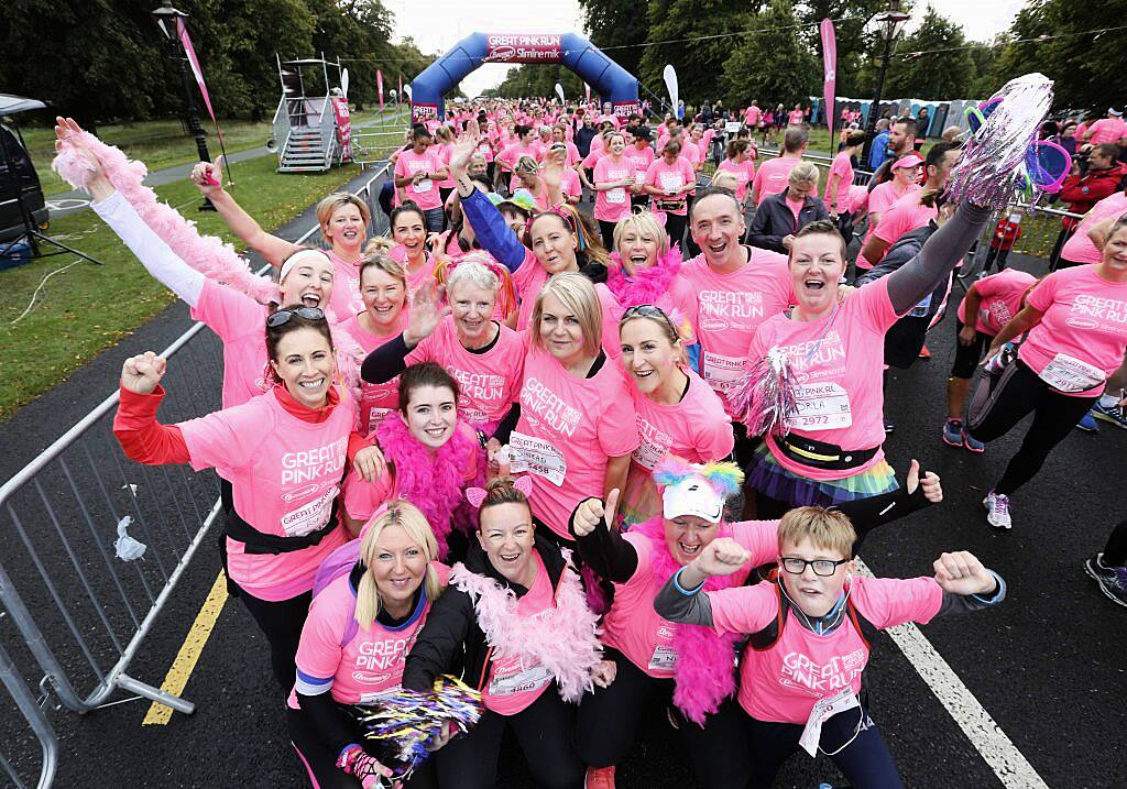 Pictured at the Great Pink Run in the Phoenix Park, 9th September 2017. Over 6,000 women, men and children took part in the 7th year of this event with all funds supporting Breast Cancer Ireland. Photo: Sasko Lazarov/Photocall Ireland