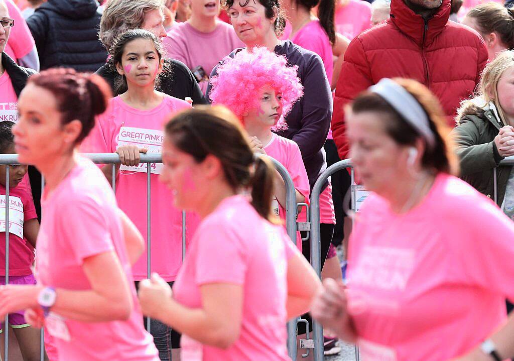 Pictured at the Great Pink Run in the Phoenix Park, 9th September 2017. Over 6,000 women, men and children took part in the 7th year of this event with all funds supporting Breast Cancer Ireland. Photo: Sasko Lazarov/Photocall Ireland