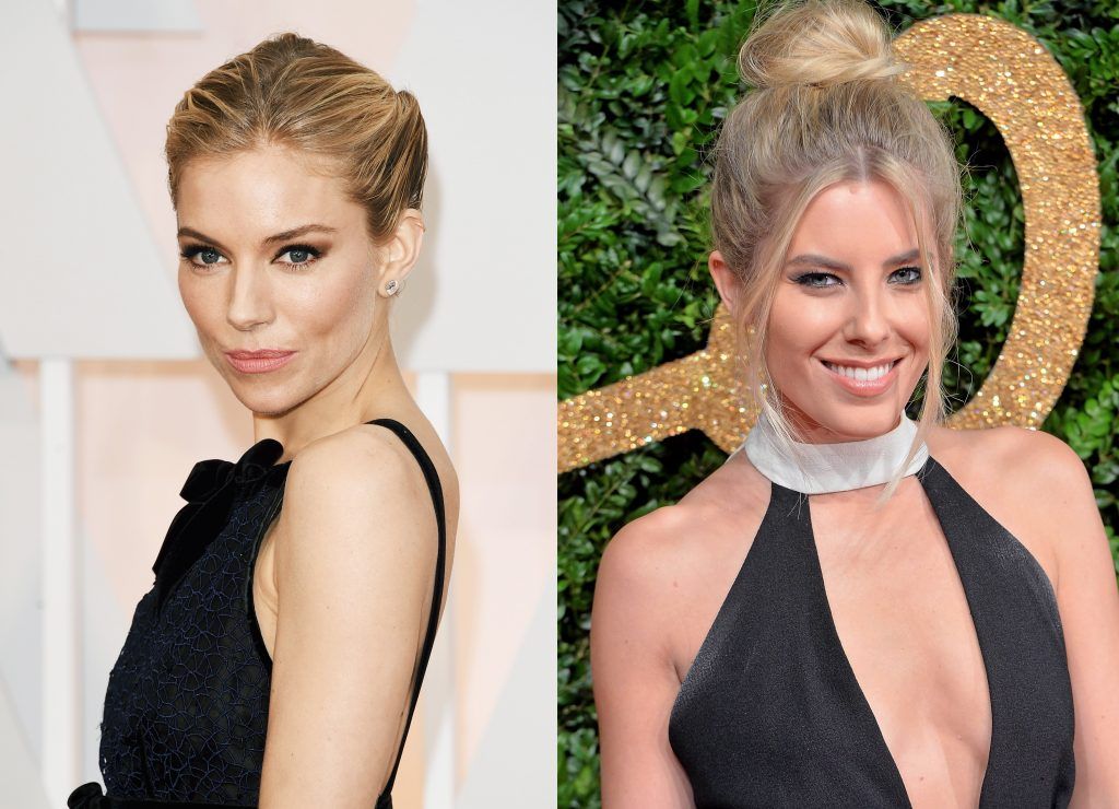 Sienna Miller and Mollie King. (Photos by Jason Merritt/Getty Images & Anthony Harvey/Getty Images)