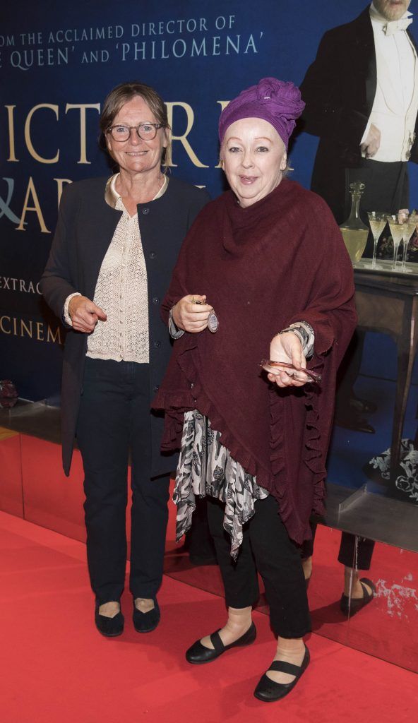 Dorothy Hayden and Ann-Marie Dabiri pictured at the Universal Pictures special preview screening of Victoria and Abdul at The Light House Cinema, Dublin (12th September 2017). Picture Andres Poveda