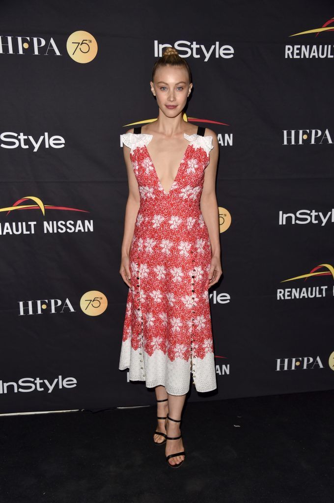 Sarah Gadon attends the HFPA & InStyle annual celebration of 2017 Toronto International Film Festival at Windsor Arms Hotel on September 9, 2017 in Toronto, Canada.  (Photo by Alberto E. Rodriguez/Getty Images)