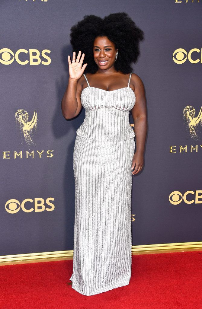 LOS ANGELES, CA - SEPTEMBER 17:  Actor Uzo Aduba attends the 69th Annual Primetime Emmy Awards at Microsoft Theater on September 17, 2017 in Los Angeles, California.  (Photo by Frazer Harrison/Getty Images)