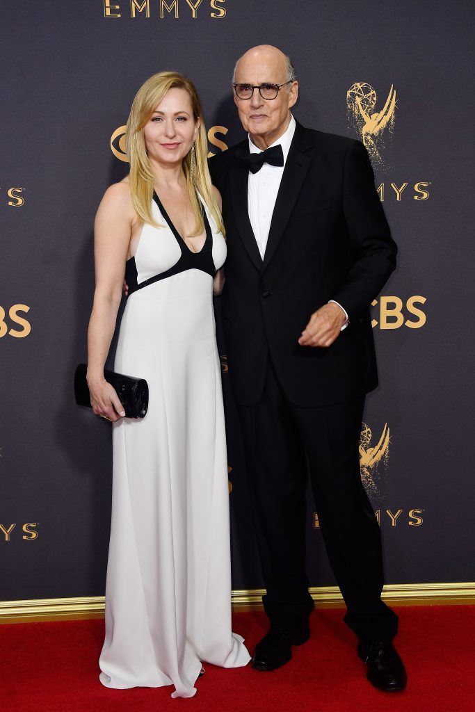 LOS ANGELES, CA - SEPTEMBER 17: Actors Kasia Ostlun (L) and Jeffrey Tambor attend the 69th Annual Primetime Emmy Awards at Microsoft Theater on September 17, 2017 in Los Angeles, California.  (Photo by Frazer Harrison/Getty Images)