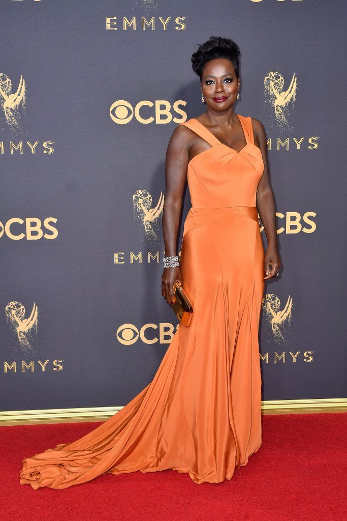 LOS ANGELES, CA - SEPTEMBER 17: Actor Viola Davis attends the 69th Annual Primetime Emmy Awards at Microsoft Theater on September 17, 2017 in Los Angeles, California.  (Photo by Frazer Harrison/Getty Images)