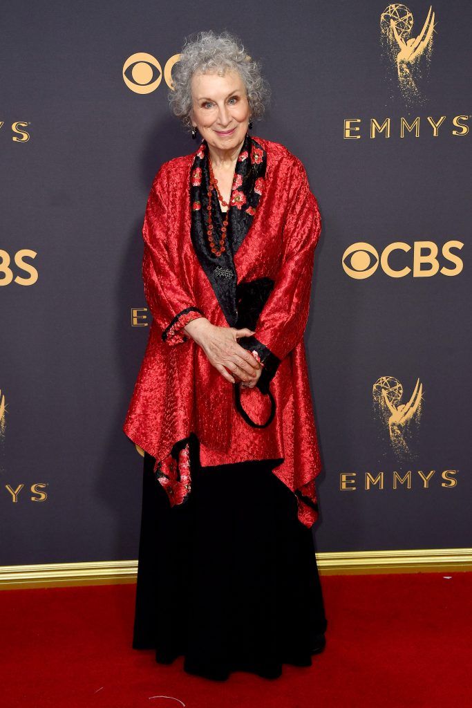 LOS ANGELES, CA - SEPTEMBER 17:  Actor Margaret Atwood attends the 69th Annual Primetime Emmy Awards at Microsoft Theater on September 17, 2017 in Los Angeles, California.  (Photo by Frazer Harrison/Getty Images)