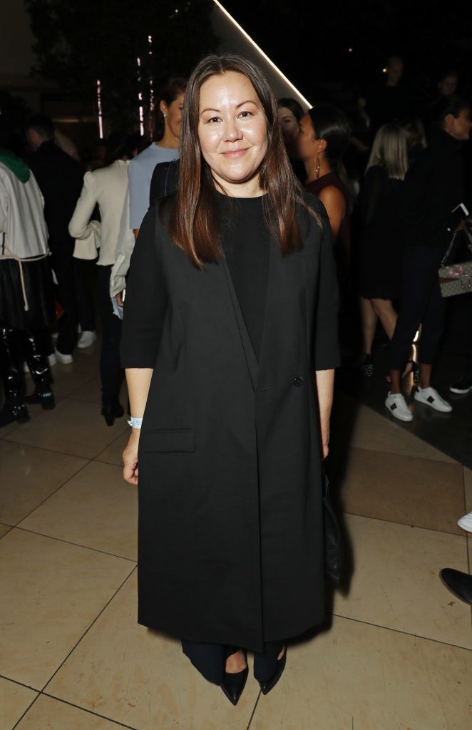 Marie Honda, COS Managing Director, pictured at the COS 10 year anniversary party at The National Gallery on September 17, 2017 in London, England. Photo: Dave Benett