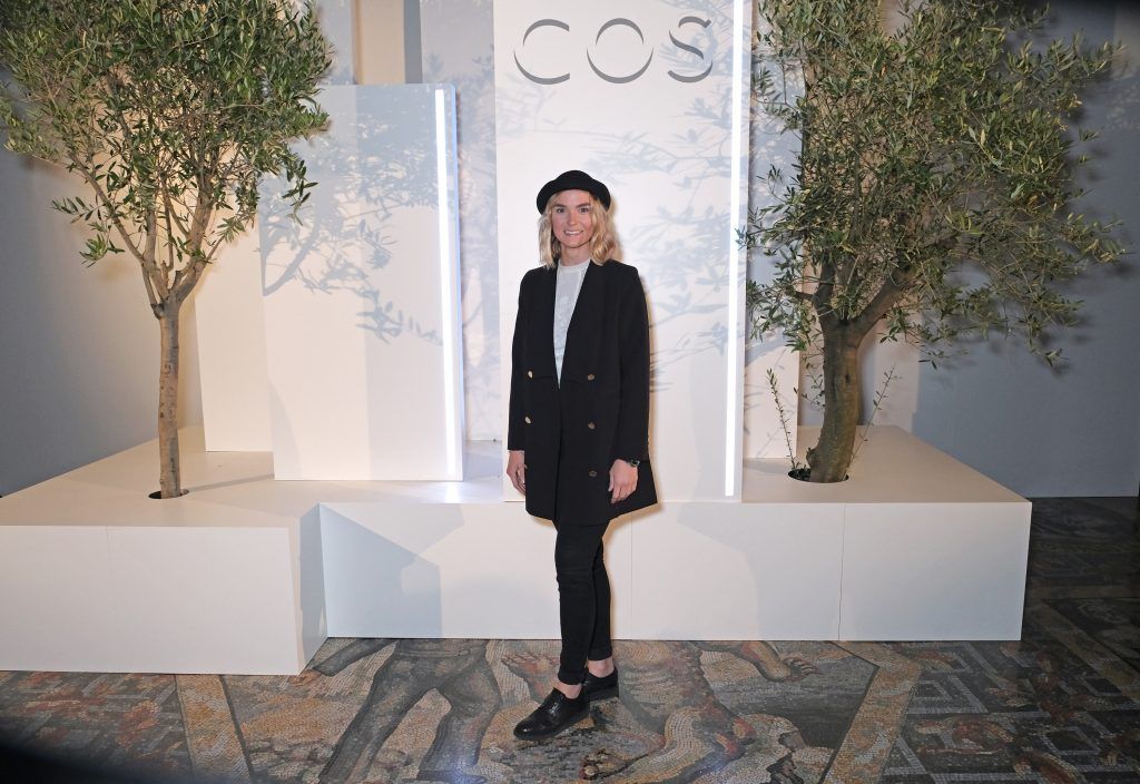 Joanna Vanderham pictured at the COS 10 year anniversary party at The National Gallery on September 17, 2017 in London, England. Photo: Dave Benett