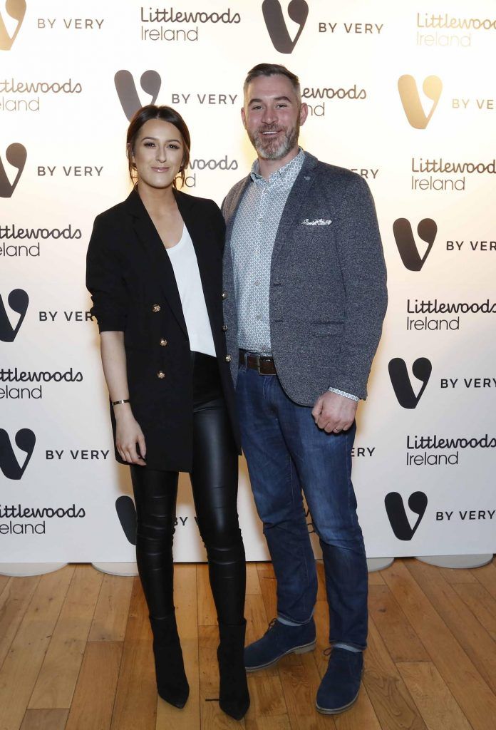 Hannah Young and Rossa Butler at the launch of the V by Very Autumn/Winter range at Smock Alley Theatre (20th September 2017), available exclusively to LittlewoodsIreland.ie - Photo: Sasko Lazarov/Photocall Ireland