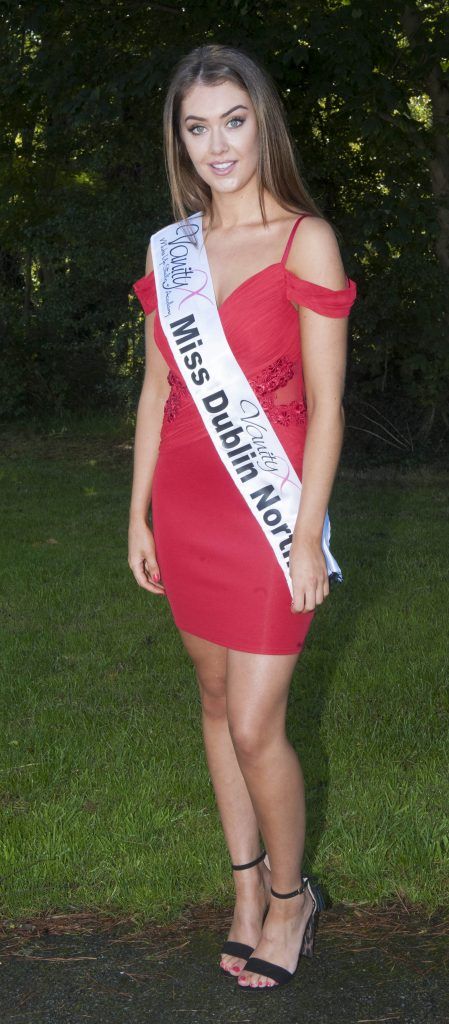 Vanessa Boland, Miss Dublin. Age 21 from Finglas, Dublin and works full-time as a nursing student/part-time health care assistant. Pic Patrick O'Leary