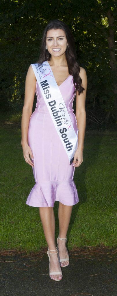 Zoe Sohun, Miss Dublin South. Age 20, originally from Cork but living in Dublin 4 currently in her 2nd year studying law and is fluent in Irish. Patrick O'Leary