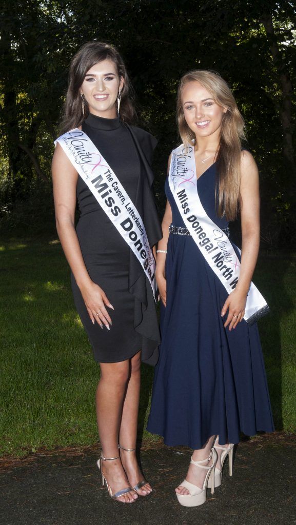 Lauren McDonagh, Miss Donegal. Age 18 and is from Letterkenny, Donegal. She is currently studying Health and Social care while also working part time as a Beauty Therapist. Miss Donegal North West, Jennie Carr. Age 20 and a English Literature and Music student at UCD. Pic Patrick O'Leary