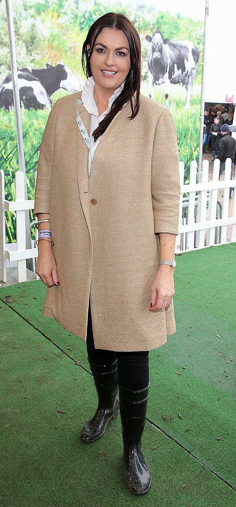 Maree Gorman at the National Dairy Council Tent at The National Ploughing Championships in Tullamore, Offaly. Photo by Brian McEvoy