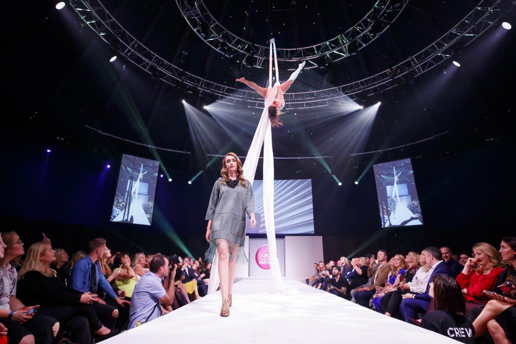 Pictured at Dublin Fashion 2017: The Collective. The event showcased the latest trends, styles and must-buys for the season ahead from leading high street, Creative Quarter and high-end retailers from across Dublin city centre. Picture Andres Poveda