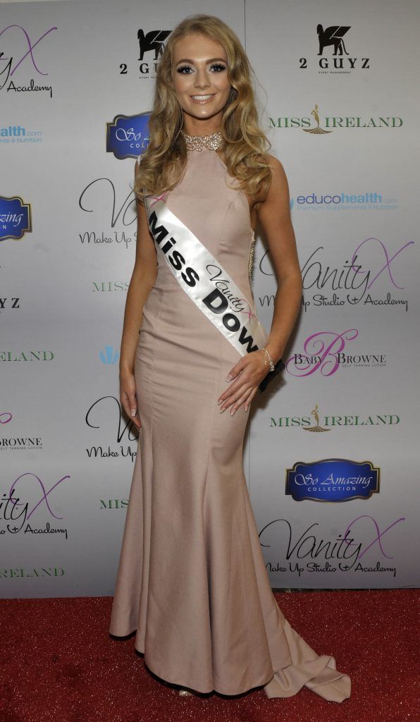 Alex Catherwood at the Best of Irish Beauty and Brains Vie For Miss Ireland 2017 Victory. Photo by Patrick O'Leary